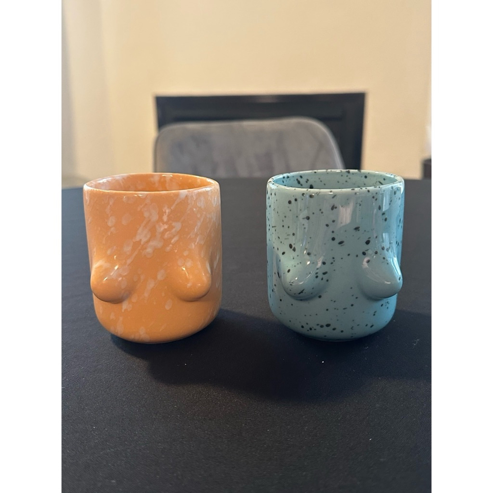Monki Titti Boob Body mug- Set of 2
